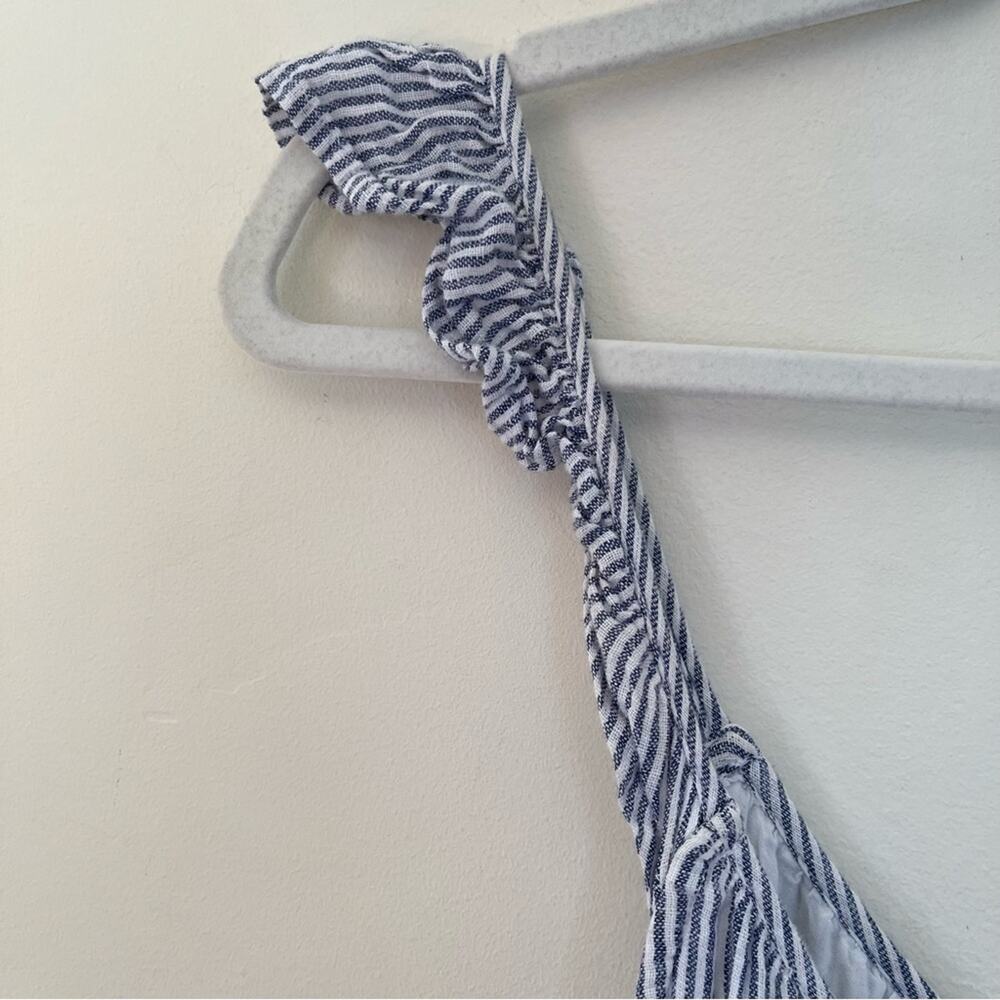 Rails Capri Linen Blend Ruffle Strap Midi Dress M… - image 7